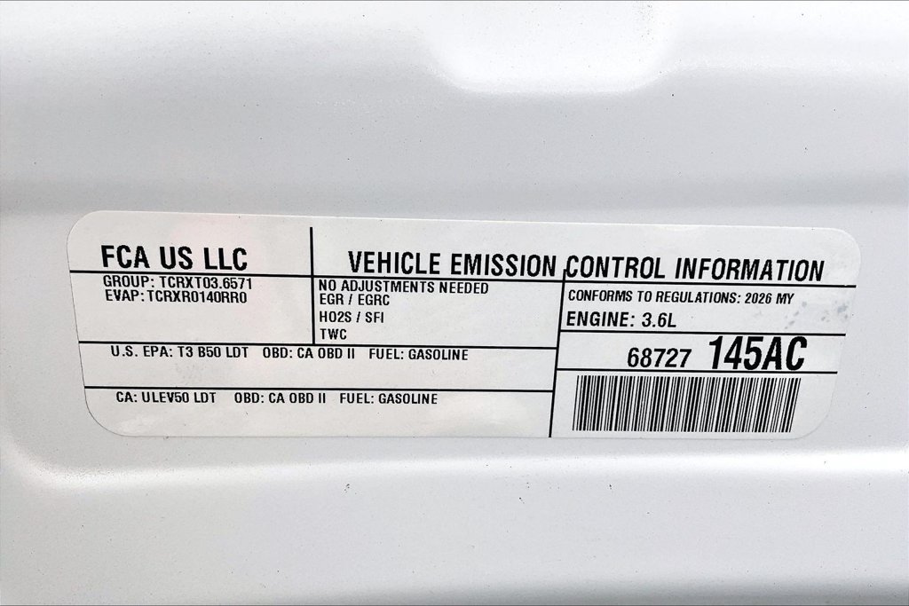 Certified 2026 Chrysler Pacifica Select w/ S Appearance Package FWD image 35