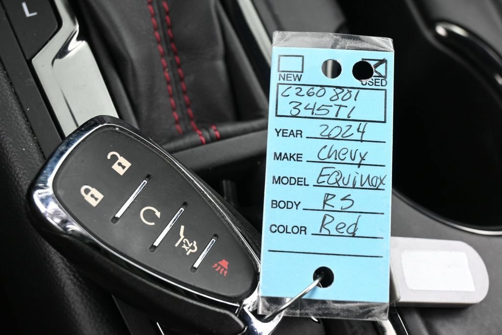 Used 2024 Chevrolet Equinox RS w/ RS Leather Package FWD image 32