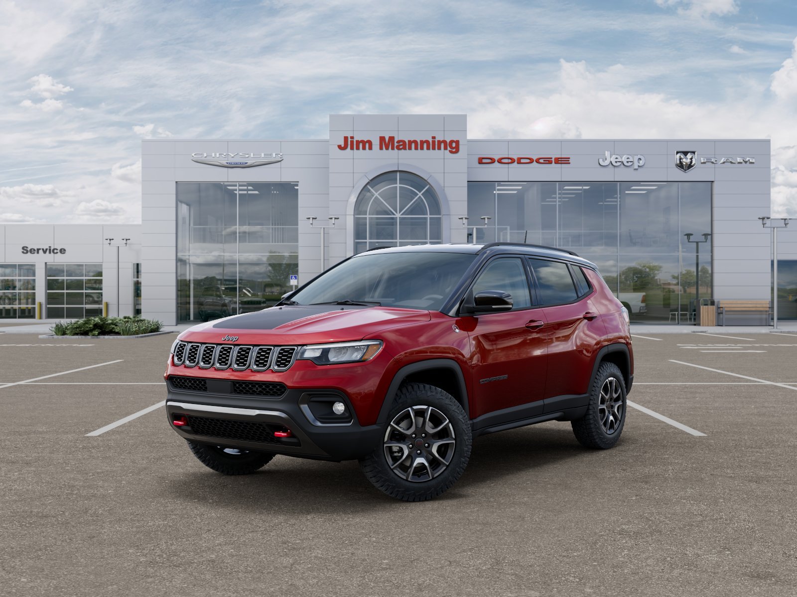New 2026 Jeep Compass Trailhawk w/ Trailer Tow Group