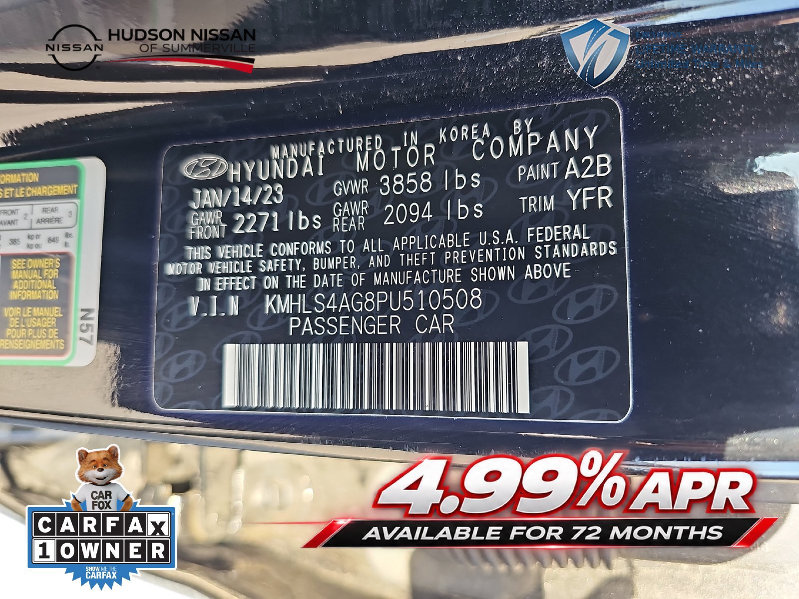 Used 2023 Hyundai Elantra SEL w/ Convenience Package FWD image 33