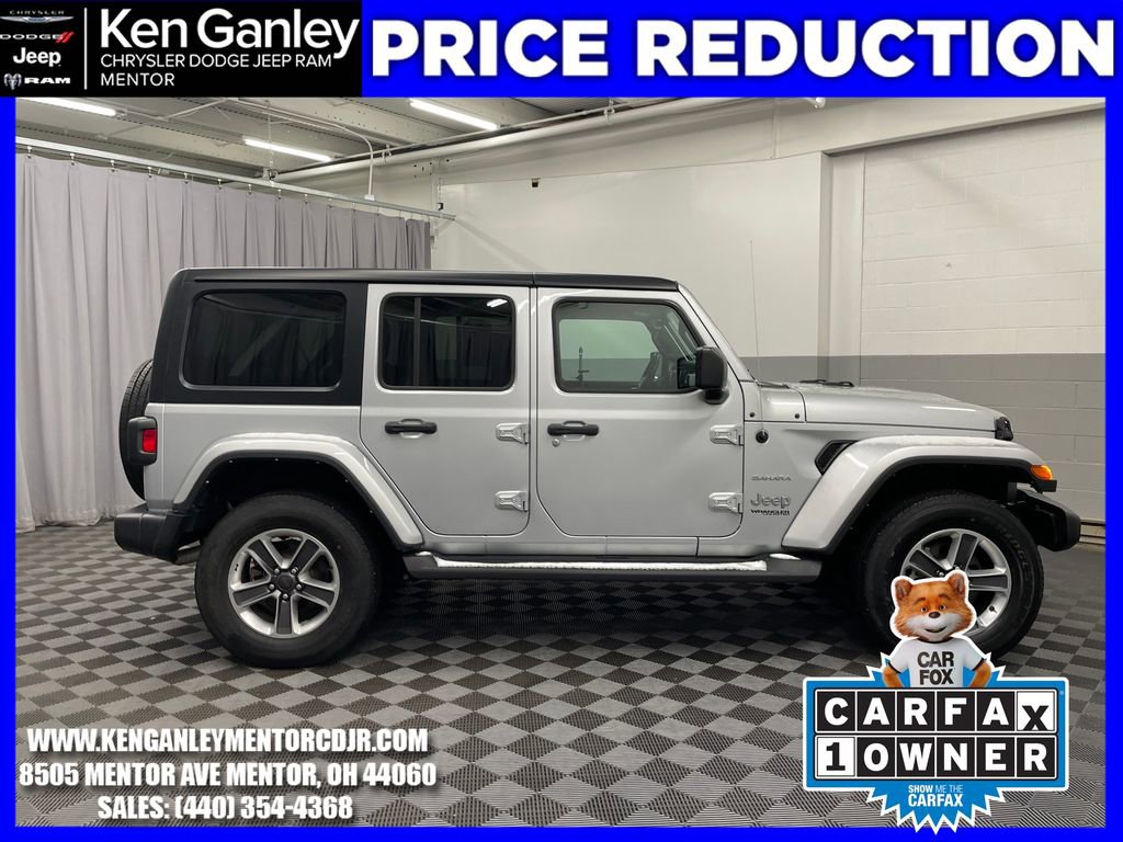 Used 2022 Jeep Wrangler Unlimited Sahara image 3