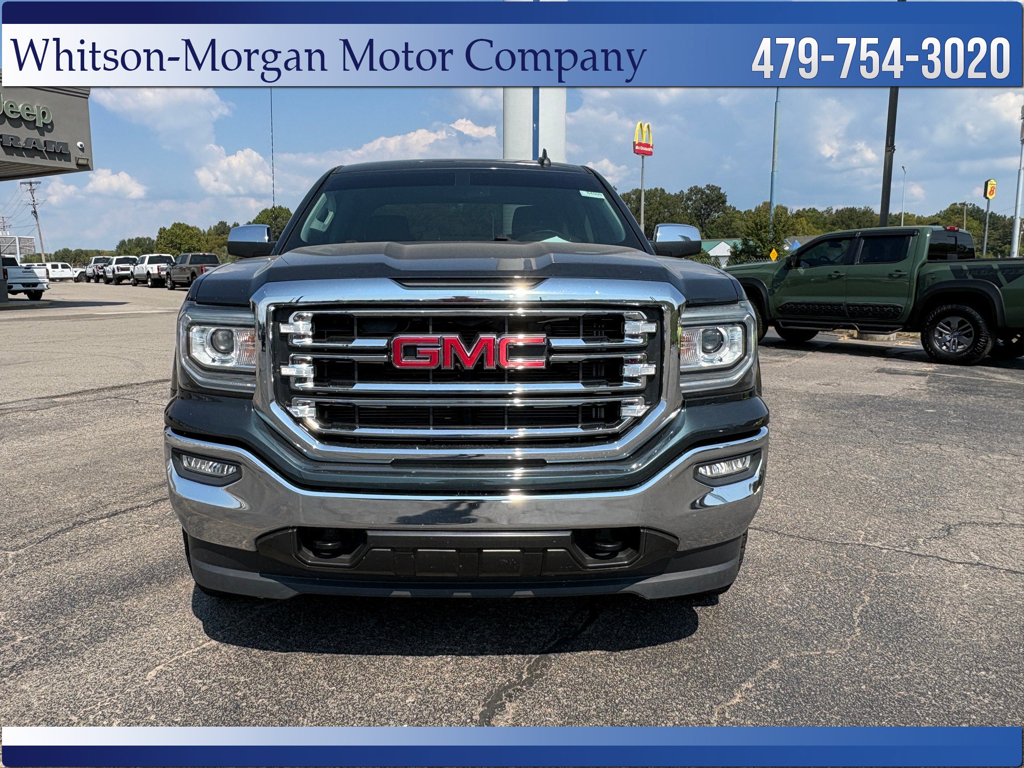 Used 2018 GMC Sierra 1500 SLT w/ SLT Premium Package AWD/4WD image 3