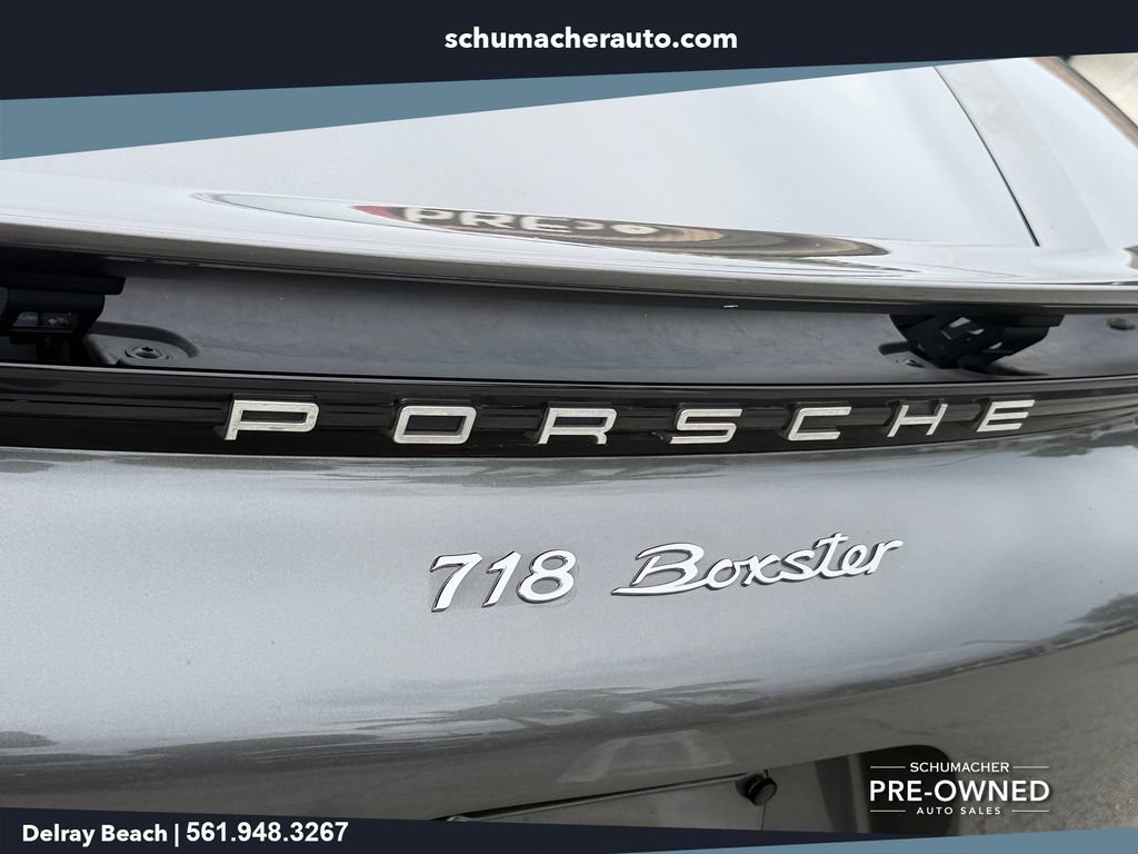 Used 2017 Porsche 718 Boxster RWD image 13