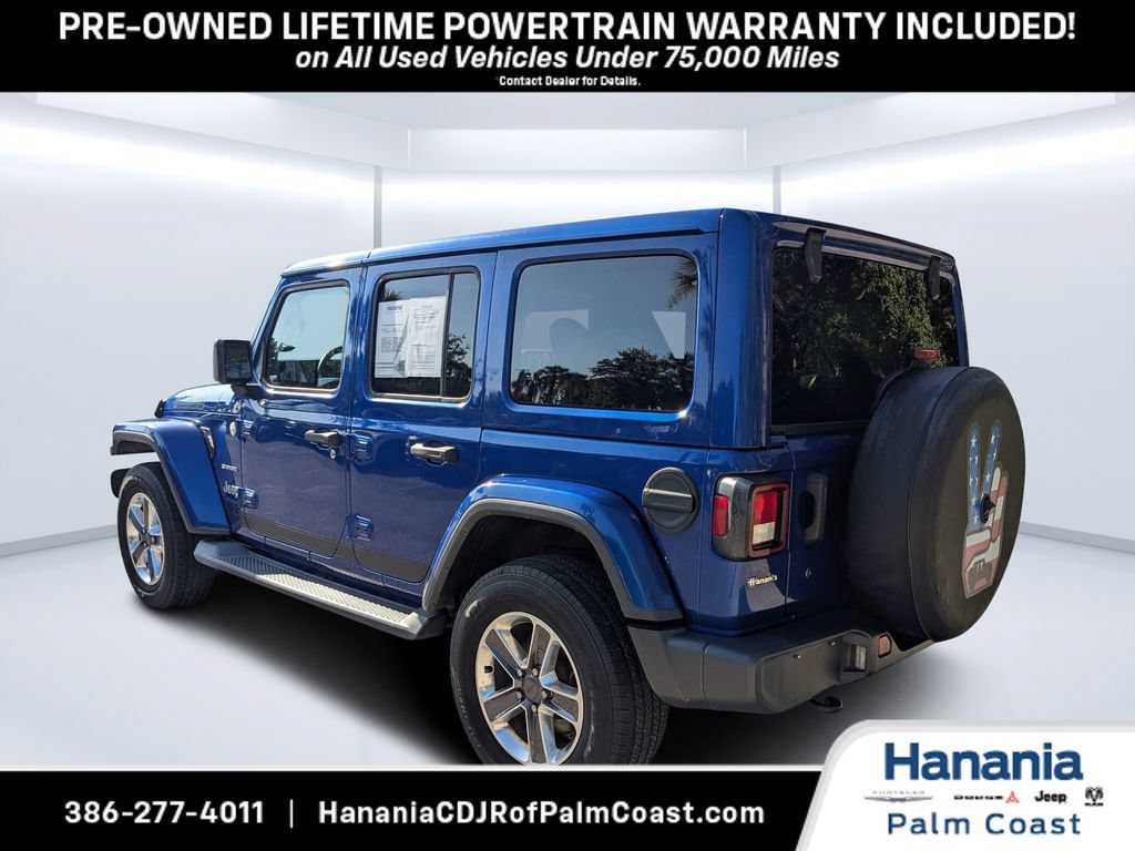 Used 2018 Jeep Wrangler Unlimited Sahara w/ Uconnect 4C Nav & Sound Group AWD/4WD image 5
