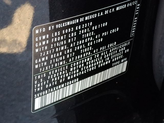 Used 2022 Volkswagen Tiguan S AWD/4WD image 26
