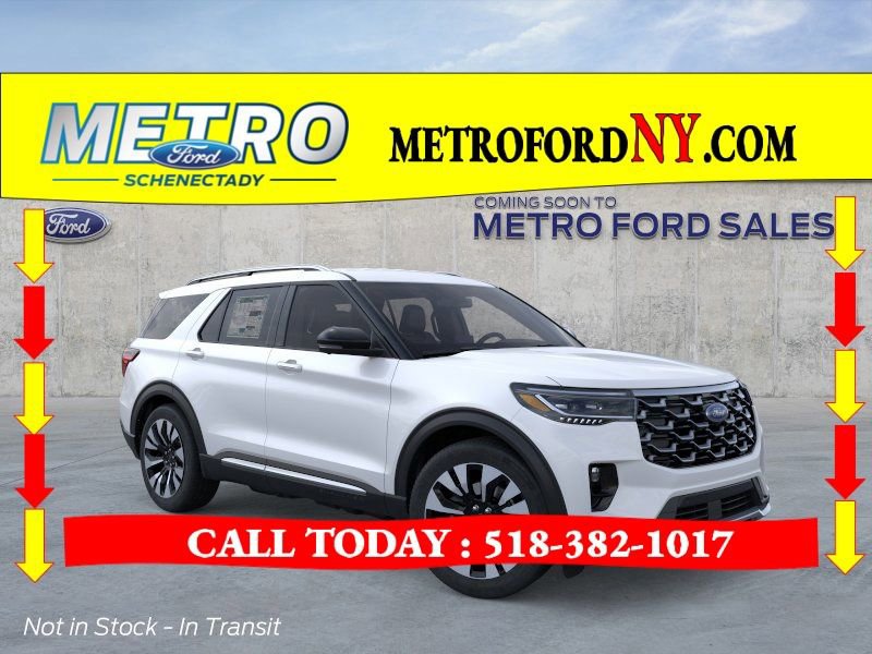 New 2026 Ford Explorer Platinum AWD/4WD image 1