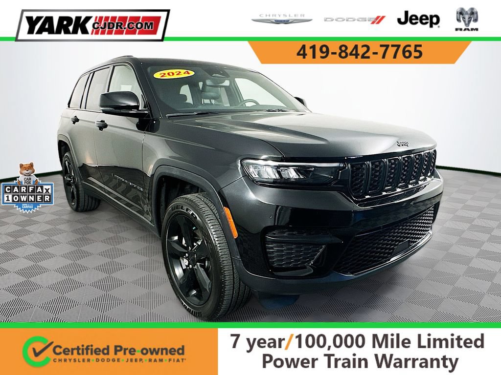 Certified 2024 Jeep Grand Cherokee Altitude AWD/4WD image 1