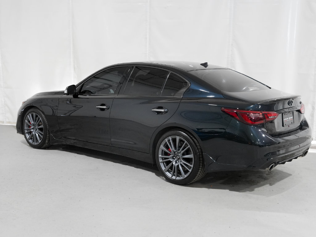 Used 2023 INFINITI Q50 Red Sport 400 w/ Black Opal Edition RWD image 3