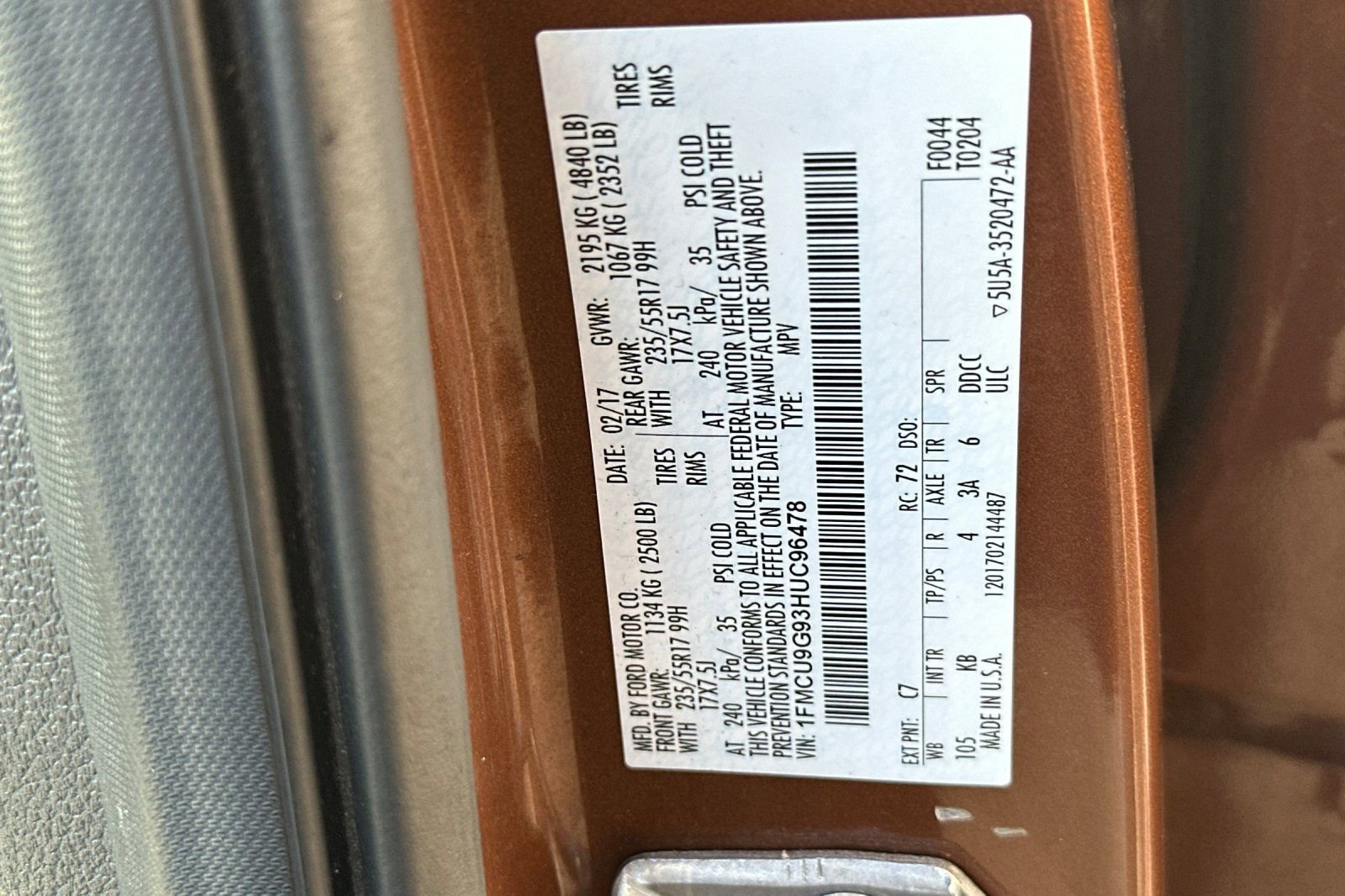 Used 2017 Ford Escape SE image 33