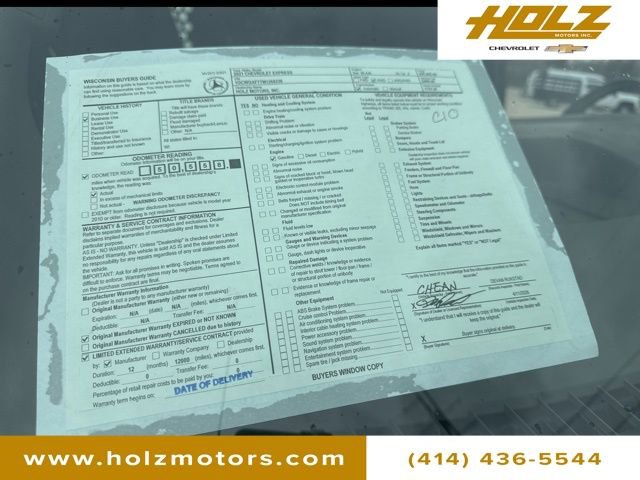 Certified 2021 Chevrolet Express 2500 w/ Driver Convenience Package image 16