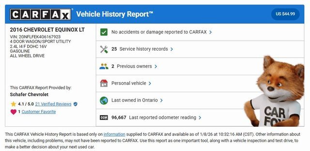 Used 2016 Chevrolet Equinox LT image 5