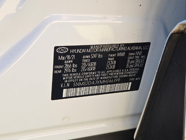 Used 2021 Hyundai Santa Fe SEL AWD/4WD image 28