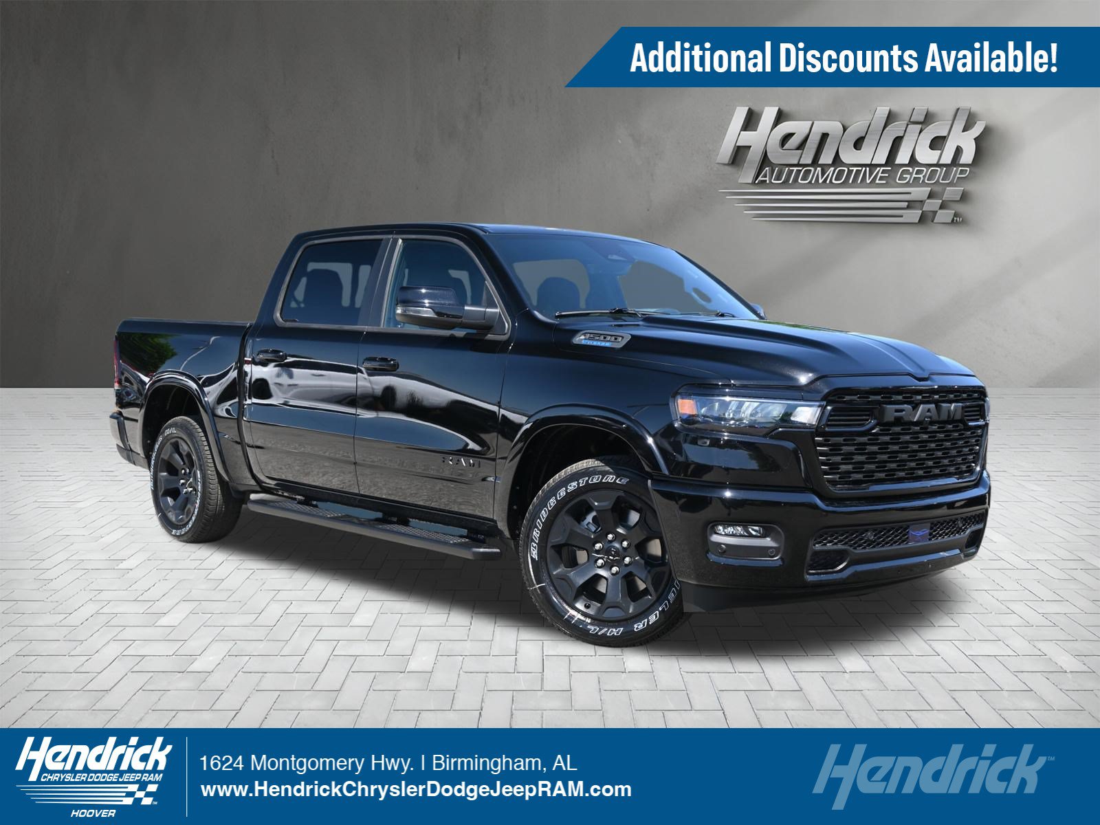 New 2026 RAM 1500 Big Horn w/ Night Edition RWD image 1