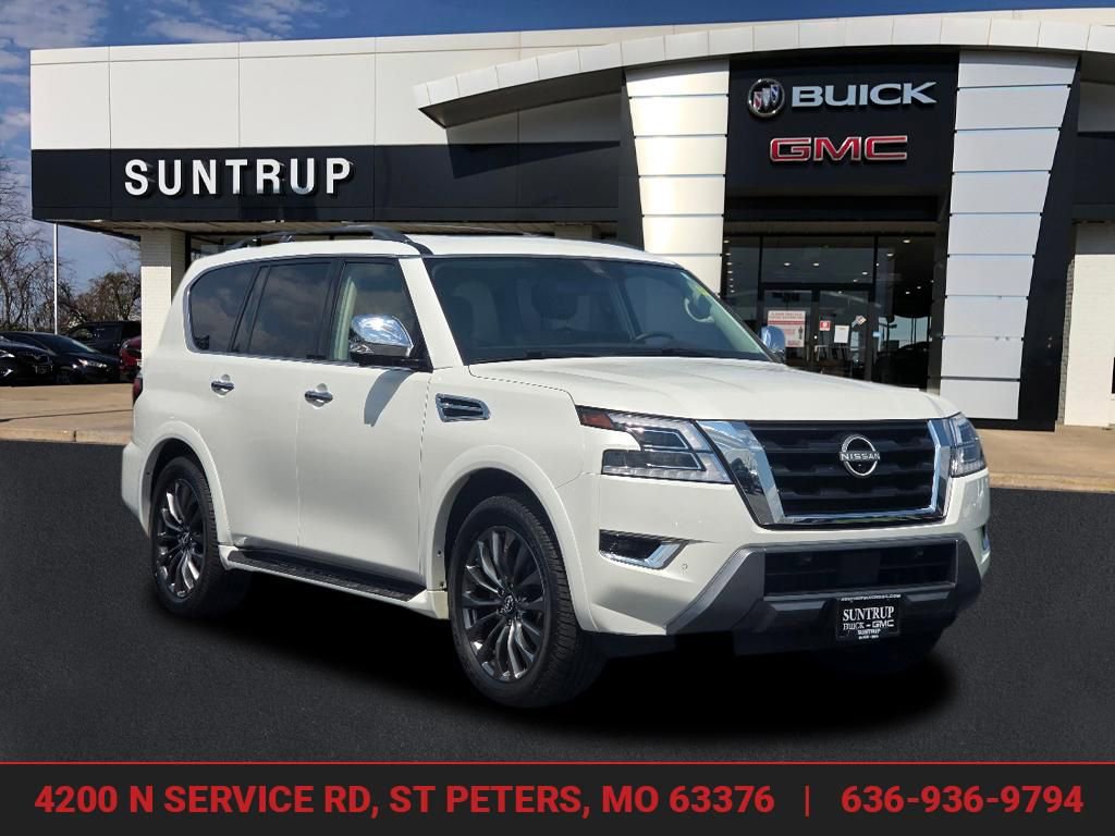 Used 2024 Nissan Armada Platinum w/ Captain's Chairs Package