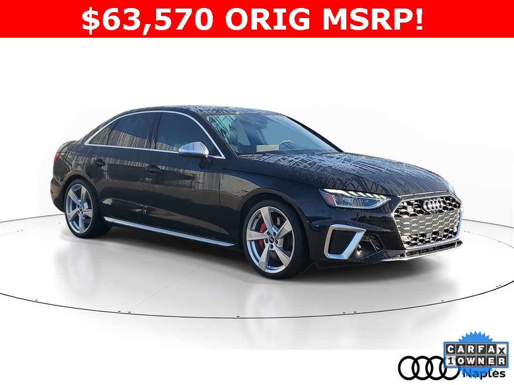 Used 2023 Audi S4 Premium Plus w/ Premium Plus Package