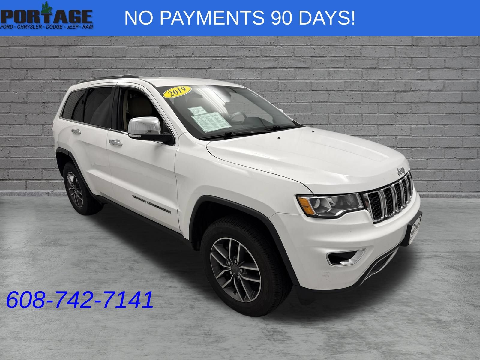 Used 2019 Jeep Grand Cherokee Limited w/ Trailer Tow Group IV AWD/4WD image 1