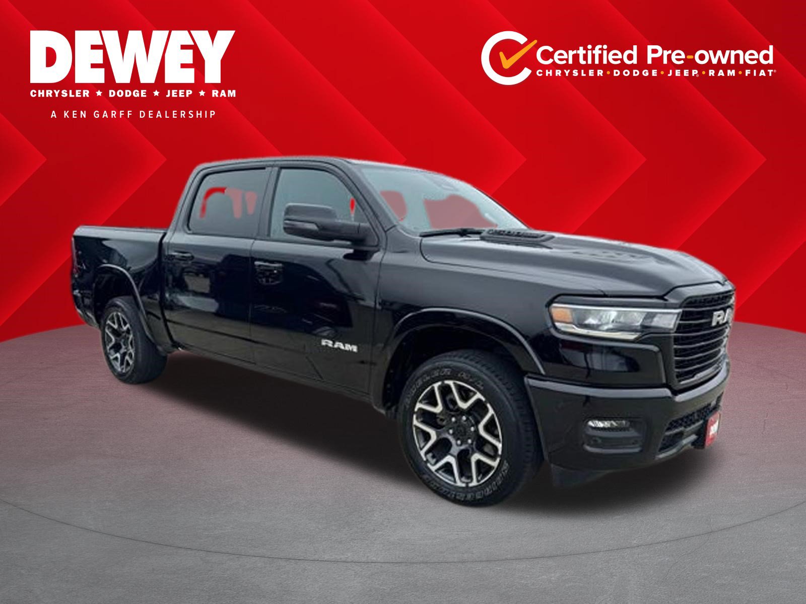 Used 2025 RAM 1500 Laramie w/ Sport Appearance Package image 1