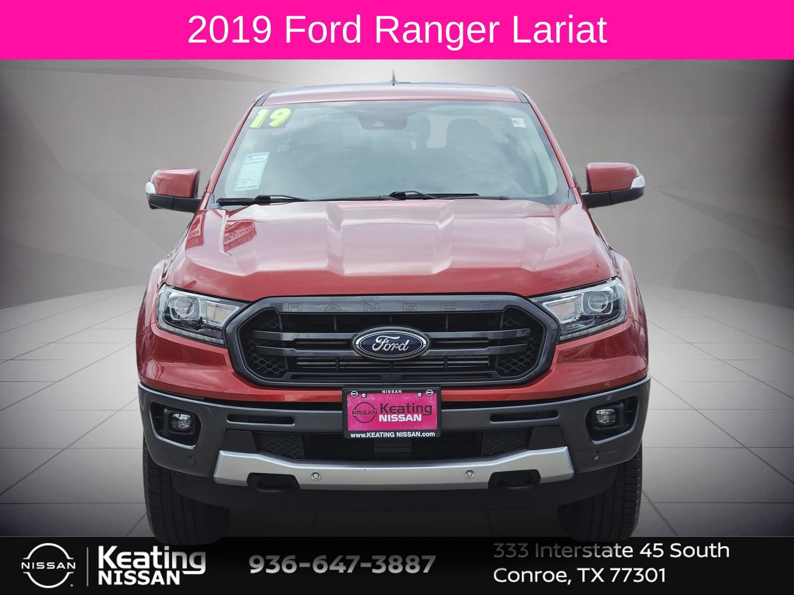 Used 2019 Ford Ranger Lariat w/ Equipment Group 501A Mid RWD image 2