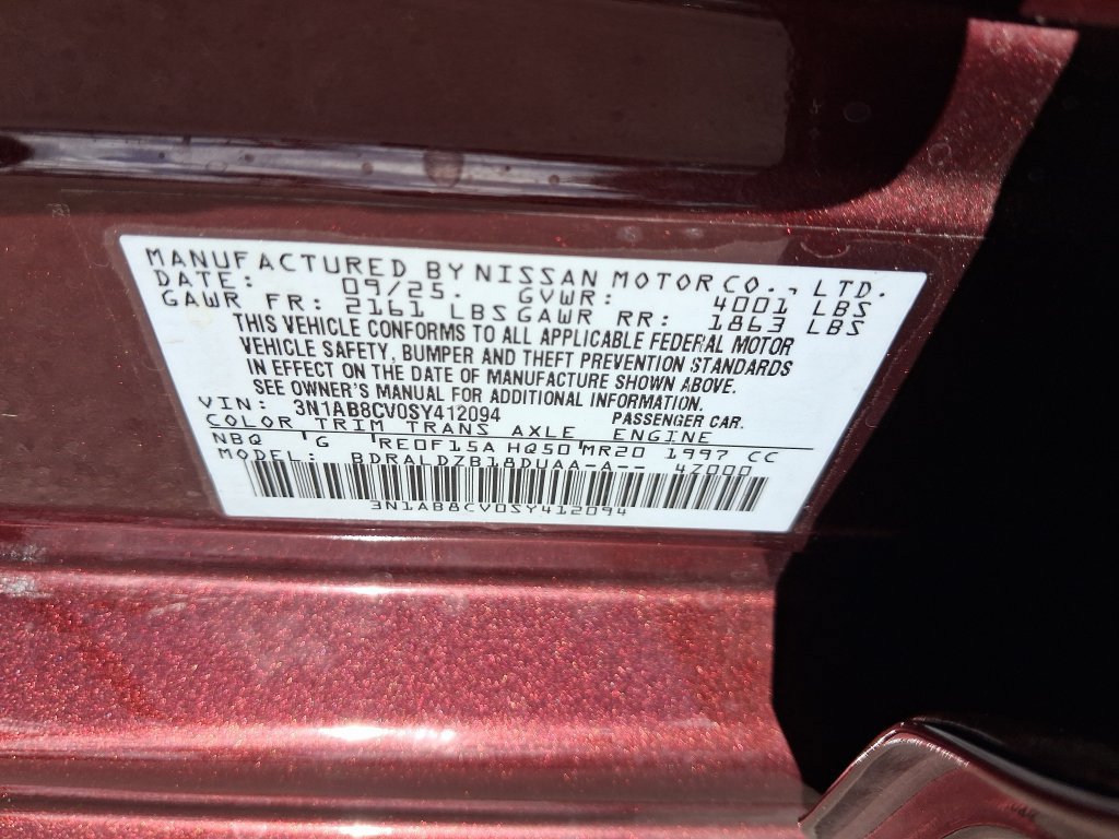 Certified 2025 Nissan Sentra SV w/ All-Weather Package FWD image 30