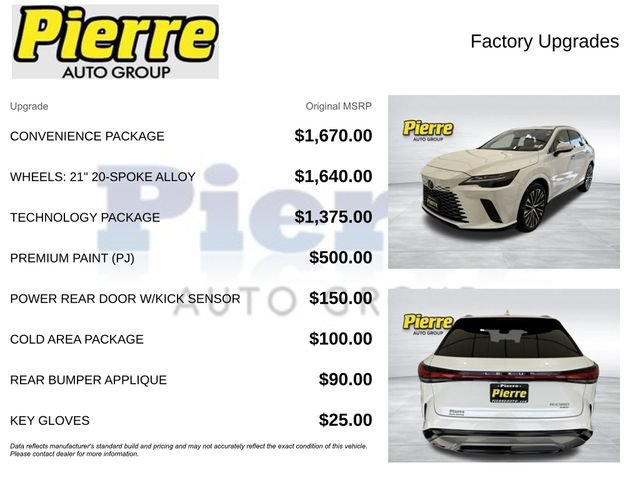 Used 2024 Lexus RX 350 Premium Plus w/ Convenience Package AWD/4WD image 14