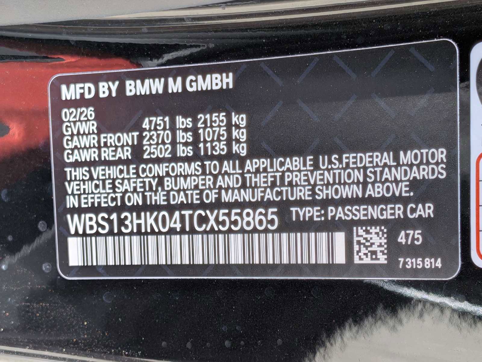 New 2026 BMW M4 Coupe w/ Executive Package RWD image 35