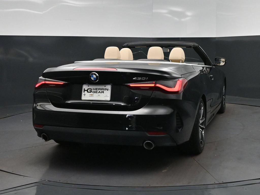 Used 2022 BMW 430i Convertible w/ Convenience Package RWD image 7
