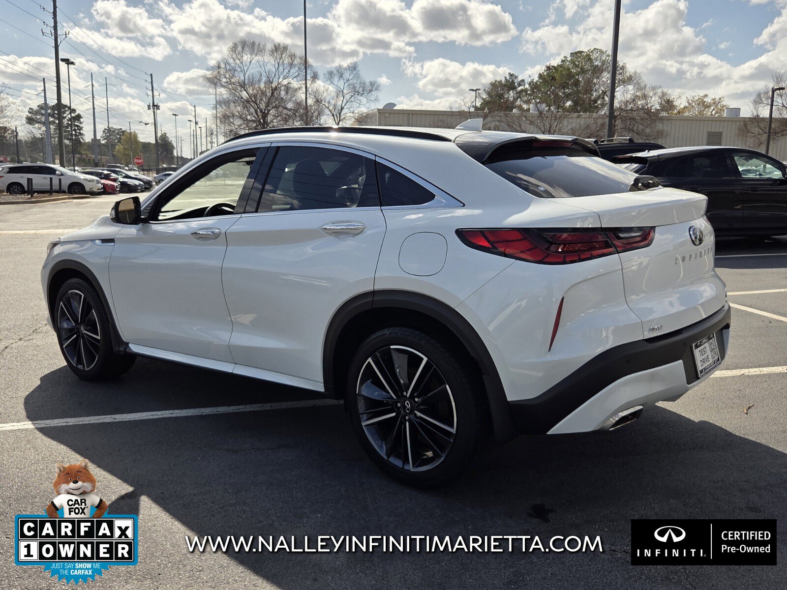 Certified 2025 INFINITI QX55 Luxe w/ Cargo Package image 8