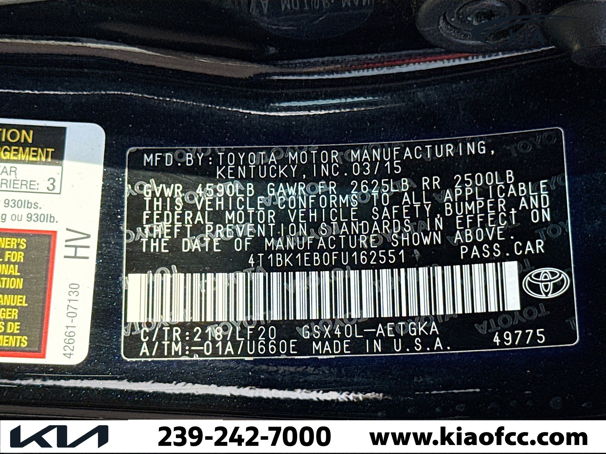 Used 2015 Toyota Avalon XLE Premium image 39