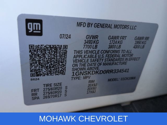 Used 2024 Chevrolet Suburban Z71 w/ Luxury Package AWD/4WD image 36