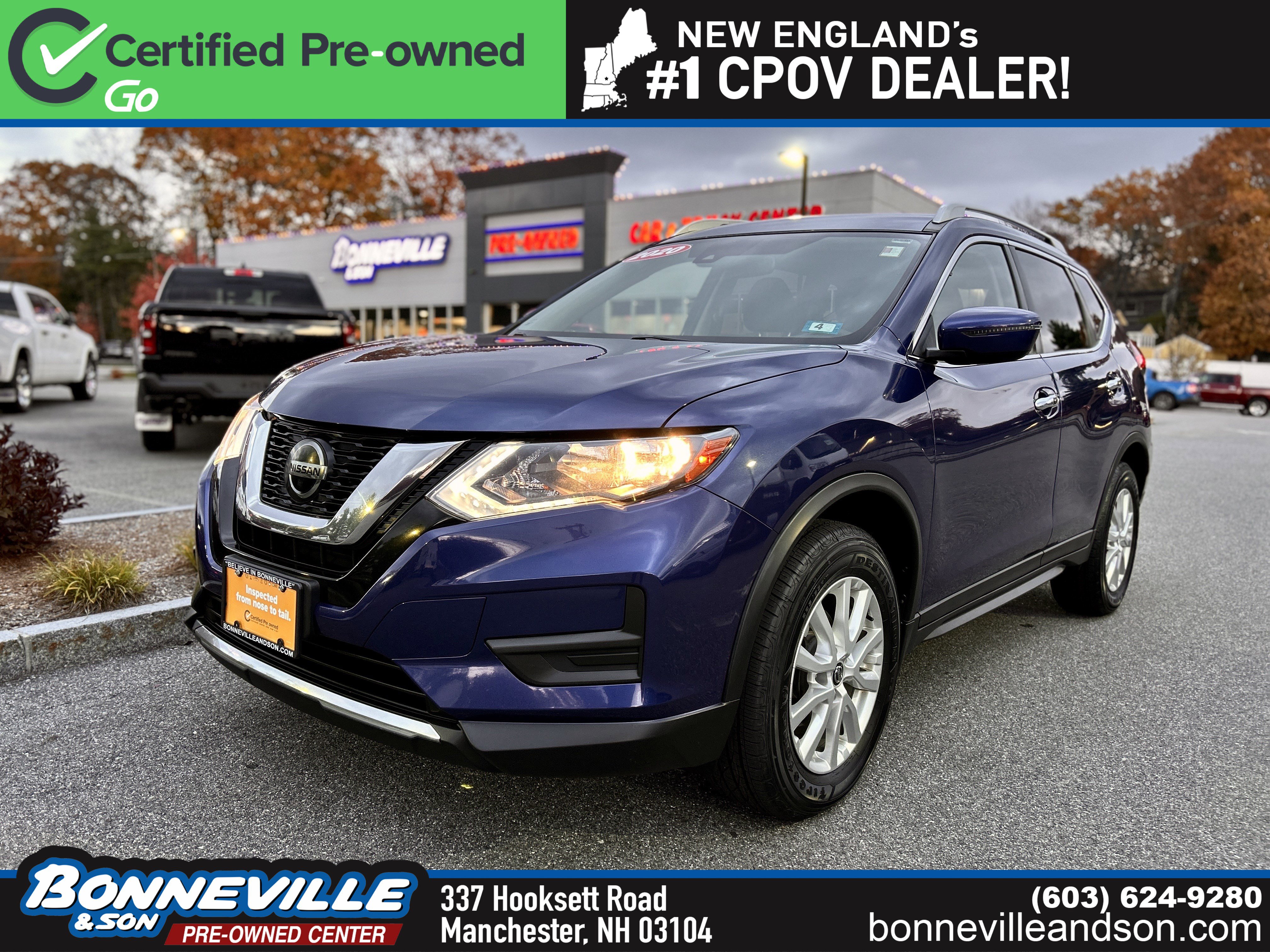 Used 2020 Nissan Rogue SV image 1
