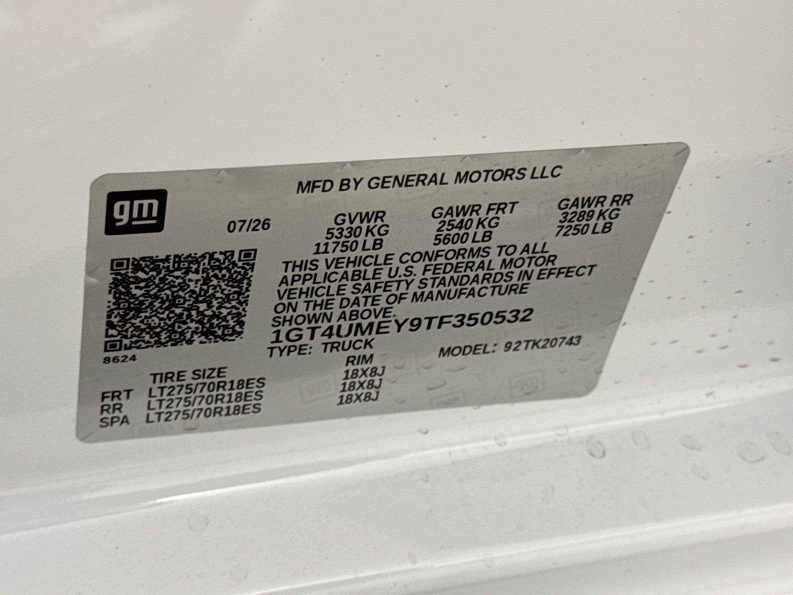 New 2026 GMC Sierra 2500 SLE w/ Max Trailering Package AWD/4WD image 21