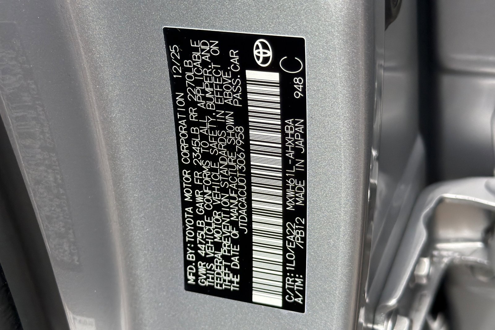 New 2026 Toyota Prius XSE Premium w/ Limited Premium Package image 23