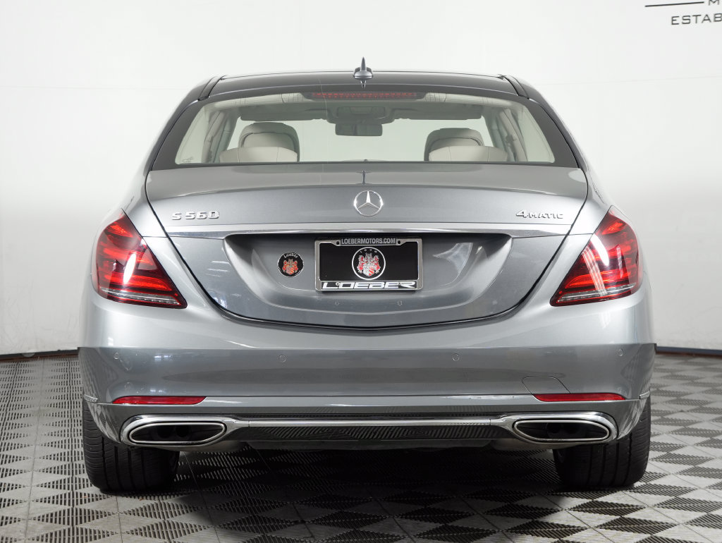 Used 2020 Mercedes-Benz S 560 4MATIC Sedan image 4