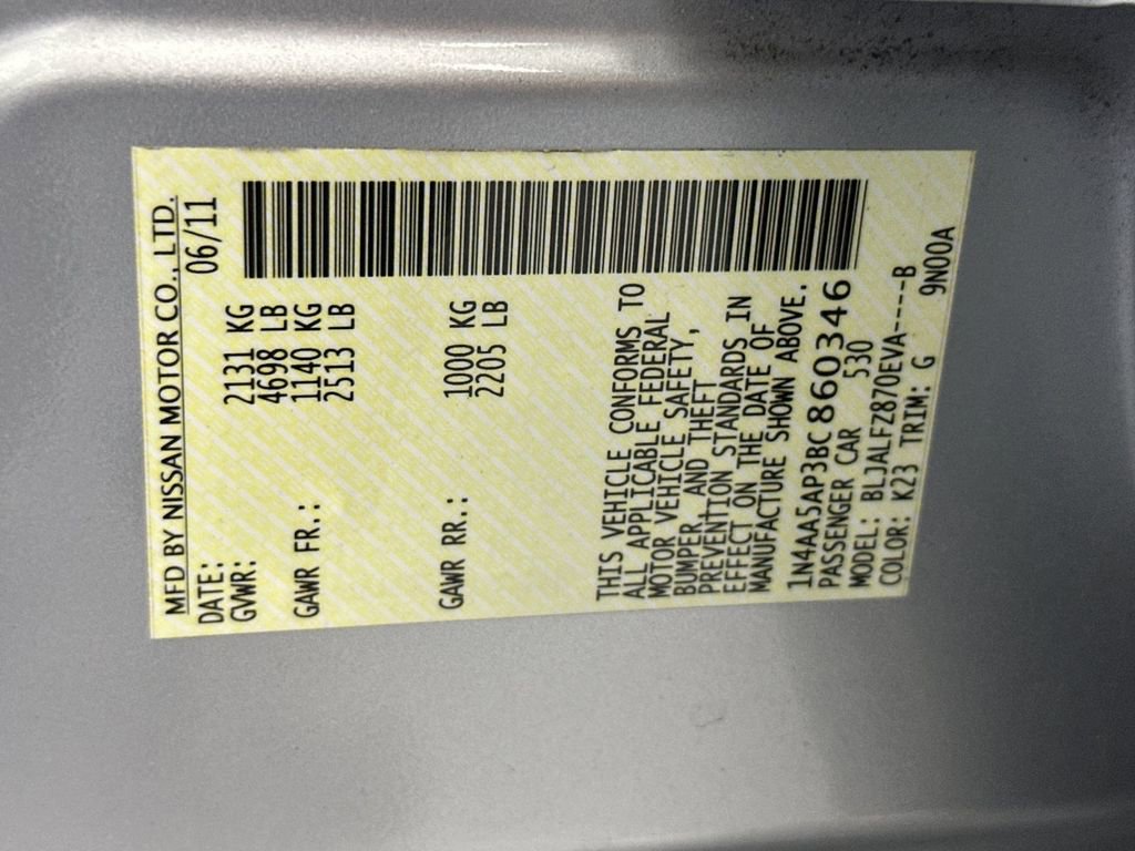 Used 2011 Nissan Maxima 3.5 SV image 25