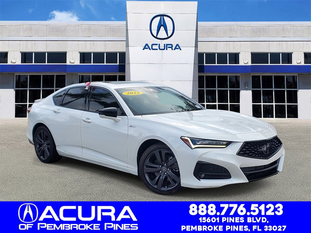 Used 2022 Acura TLX w/ A-SPEC Pkg