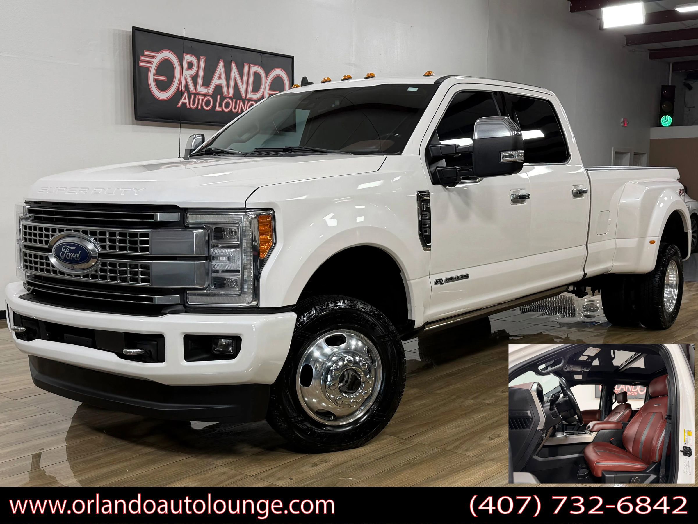 Used 2019 Ford F350 Platinum w/ Platinum Ultimate Package AWD/4WD image 1