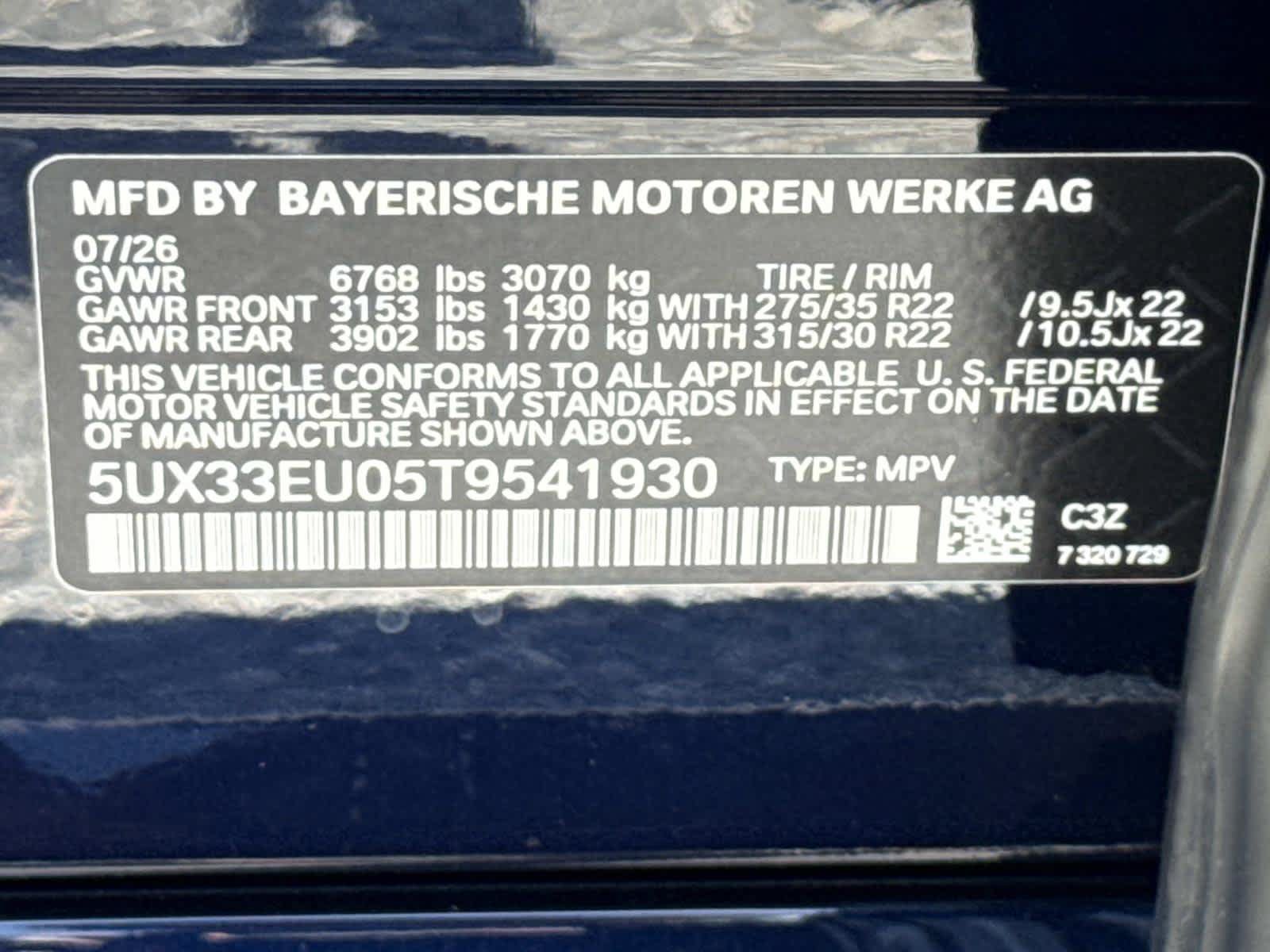 New 2026 BMW X5 M60i AWD/4WD image 30
