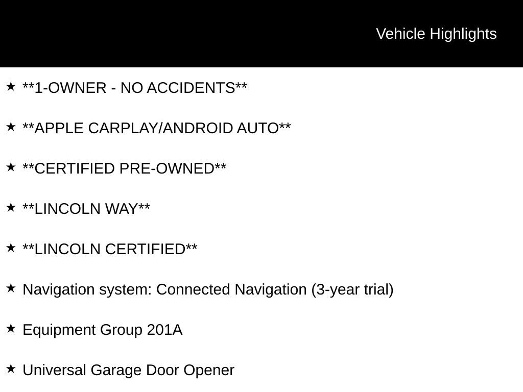 Certified 2023 Lincoln Corsair Reserve w/ Equipment Group 201A AWD/4WD image 10