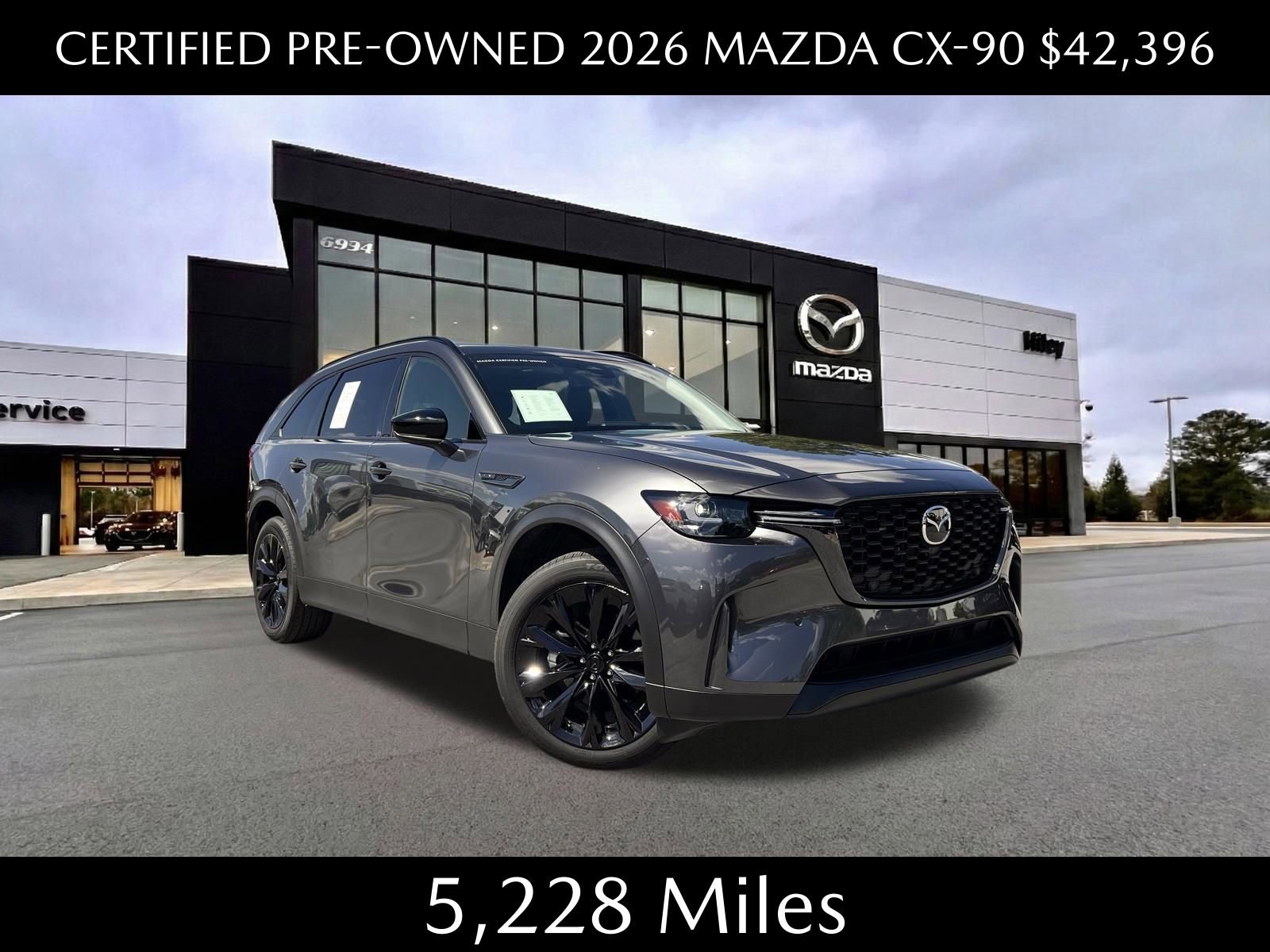 Certified 2026 MAZDA CX-90 3.3 Turbo w/ Premium Sport Pkg AWD/4WD image 1