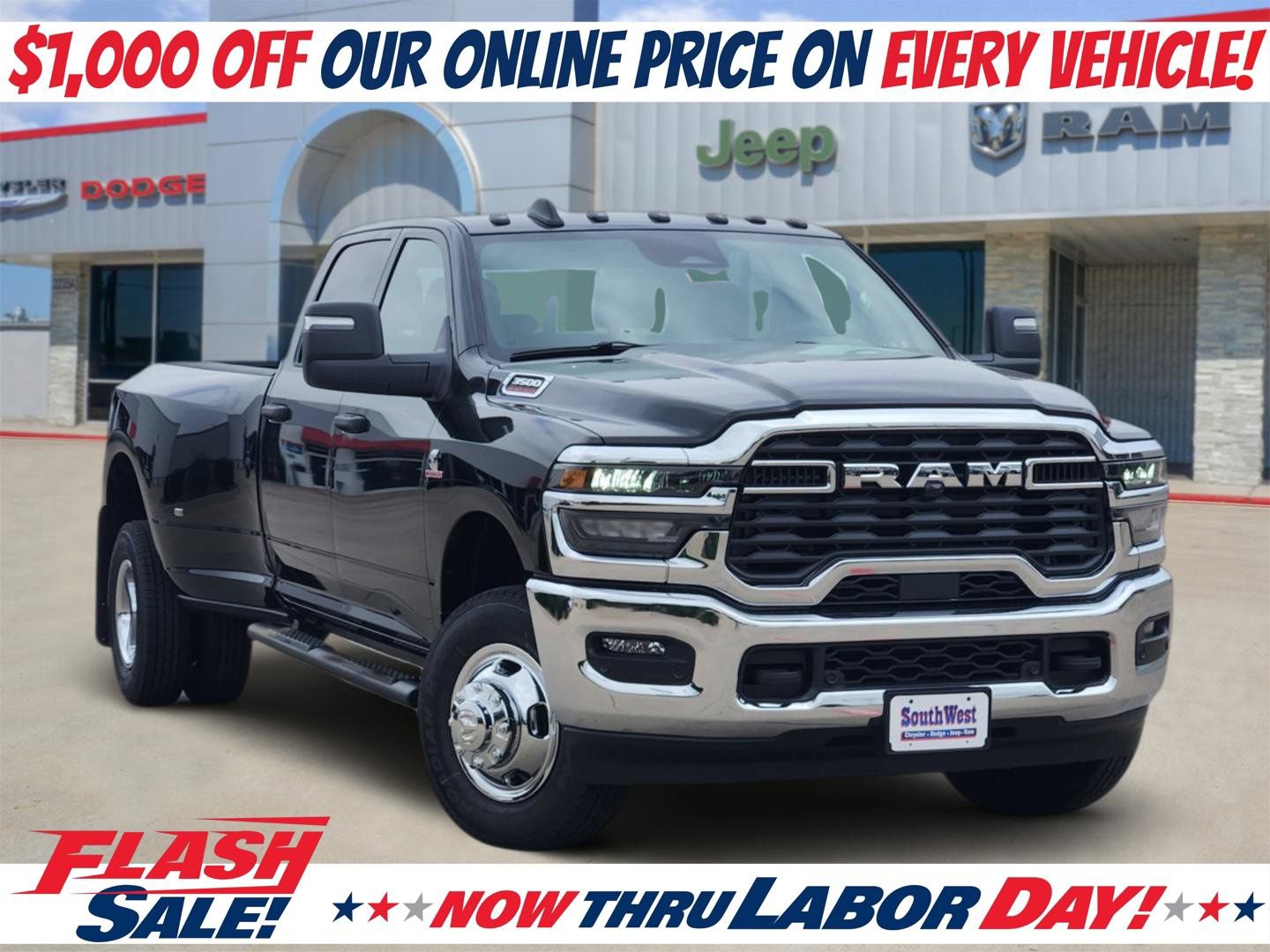 New 2026 RAM 3500 Tradesman AWD/4WD 360° Tour