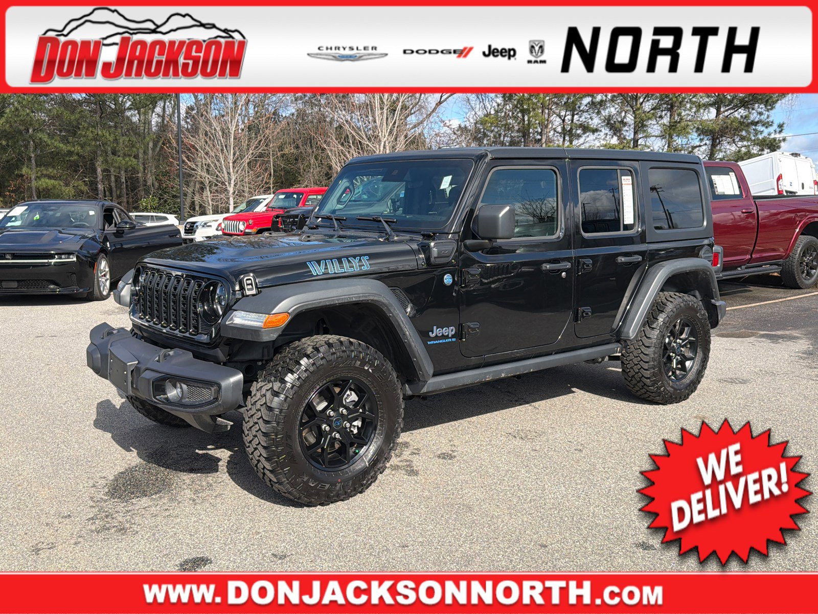 Used 2025 Jeep Wrangler Willys 4xe