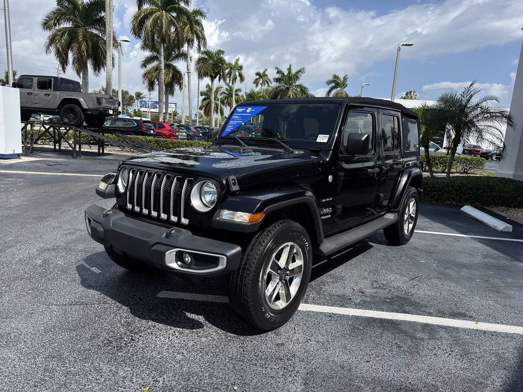 Used 2019 Jeep Wrangler Unlimited Sahara AWD/4WD image 7