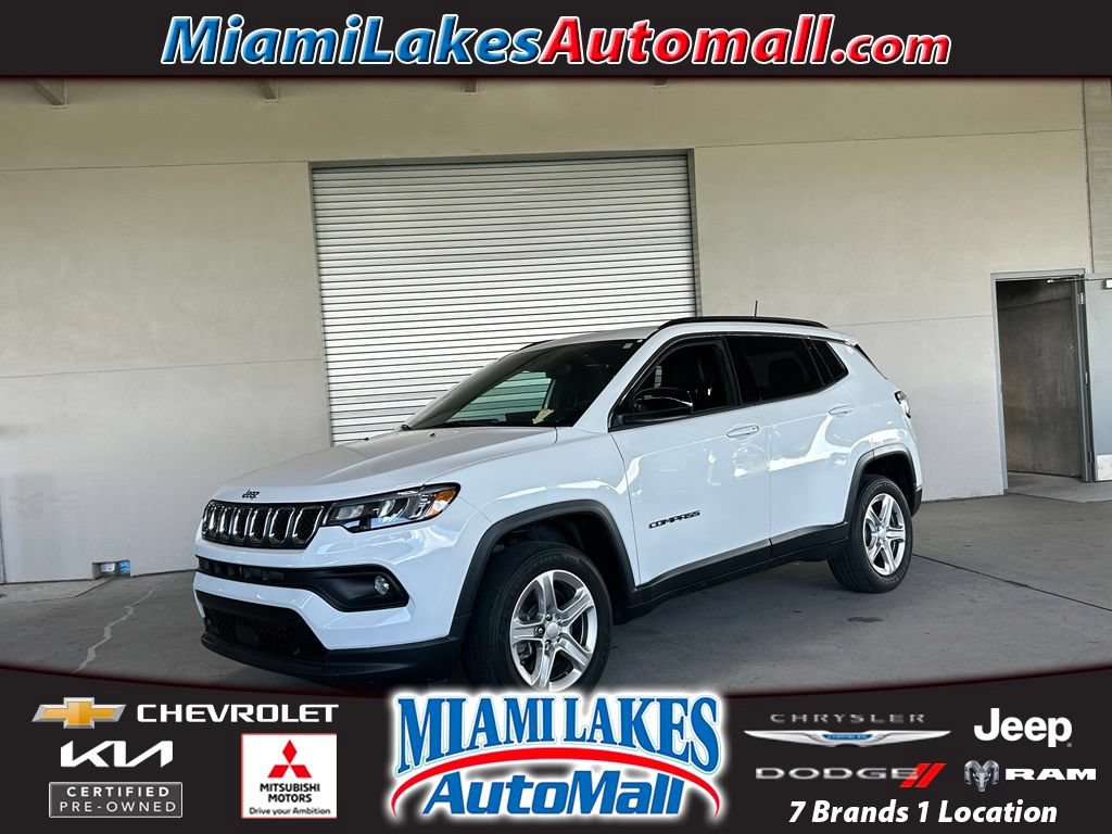 Used 2023 Jeep Compass Latitude w/ Sun and Sound Group AWD/4WD 360° Tour