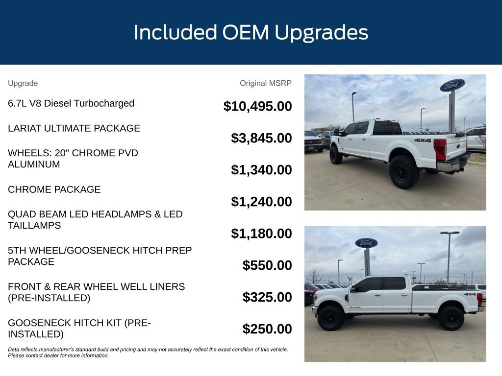 Used 2022 Ford F350 Lariat w/ Lariat Ultimate Package image 11