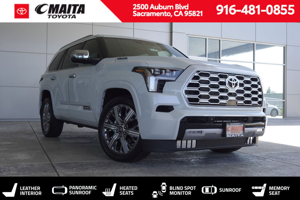 New 2026 Toyota Sequoia Capstone AWD/4WD image 1