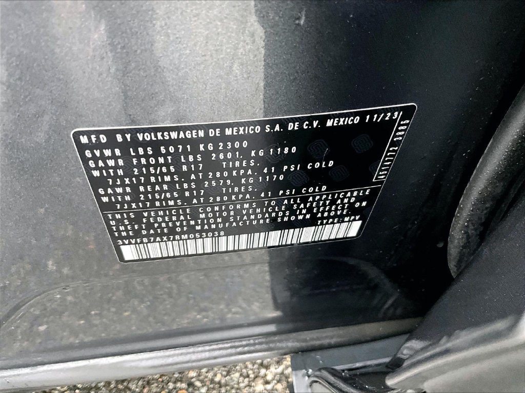 Used 2024 Volkswagen Tiguan S AWD/4WD image 35
