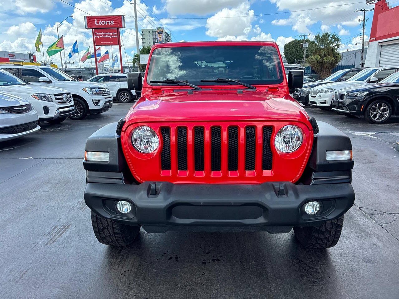 Used 2019 Jeep Wrangler Unlimited Sport S AWD/4WD image 1
