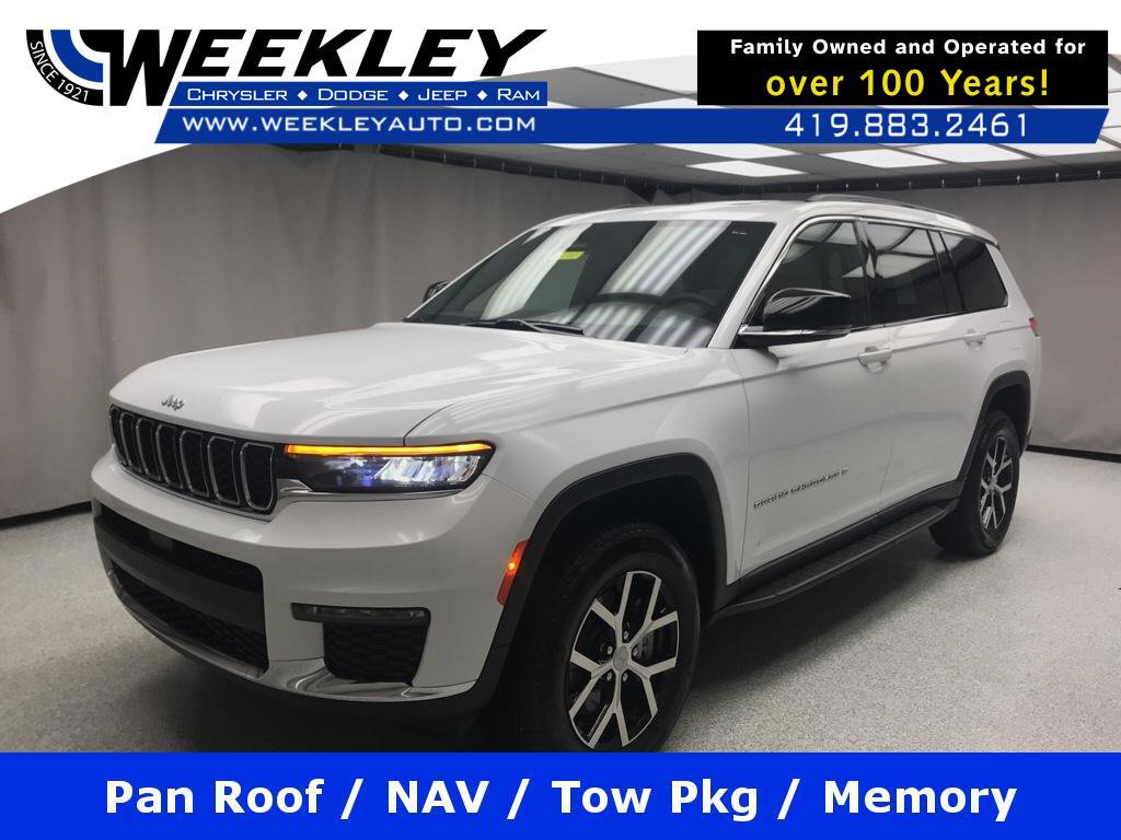 Used 2025 Jeep Grand Cherokee L Limited w/ Trailer Tow Package AWD/4WD image 1