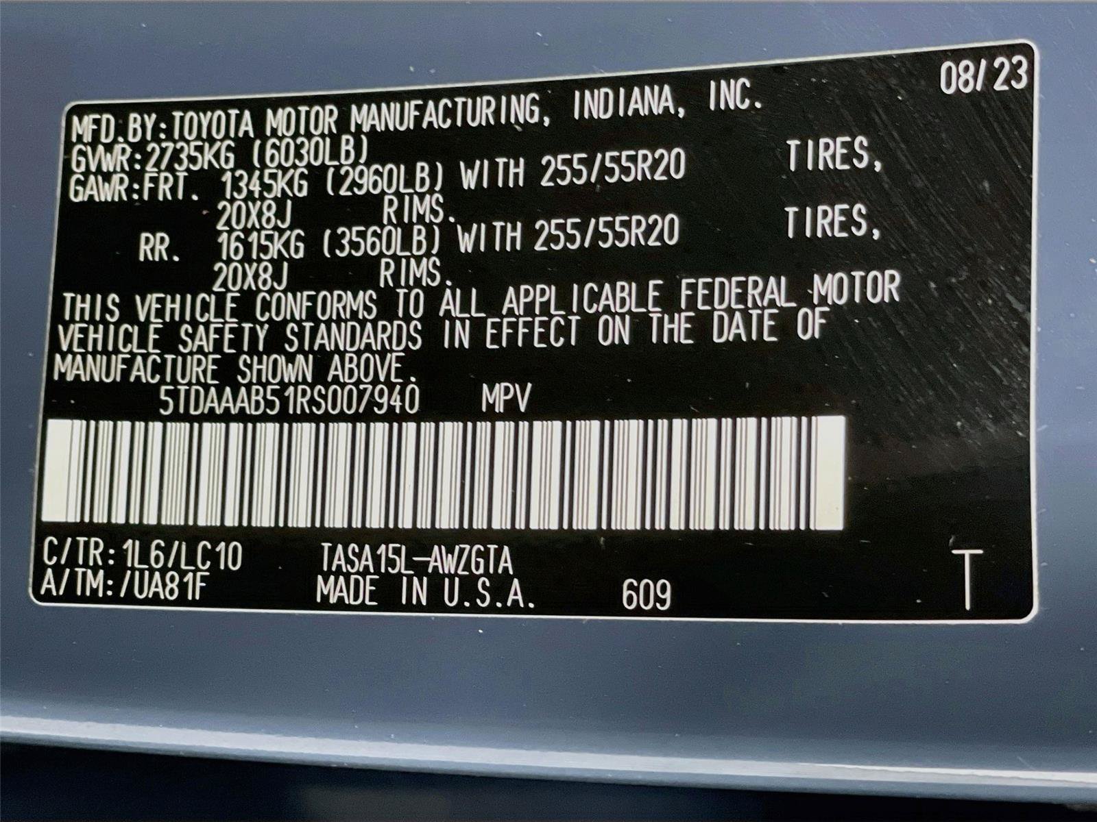 Used 2024 Toyota Grand Highlander AWD image 35