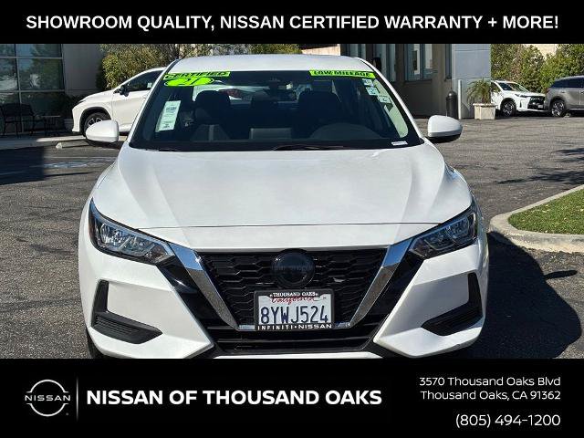 Certified 2021 Nissan Sentra SV FWD image 12
